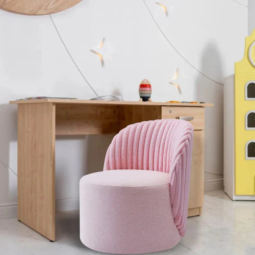 VELMONT BABY PINK CHAIR: A DREAMY ADDITION TO YOUR LITTLE GIRL'S ROOM