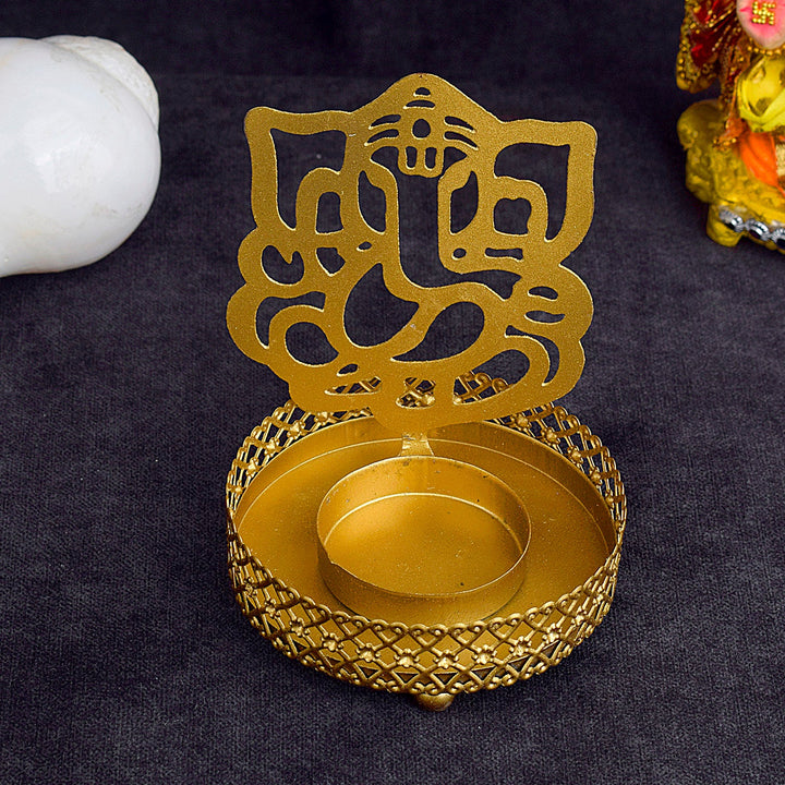 Ganesh Shadow Decorative T-Light Holder