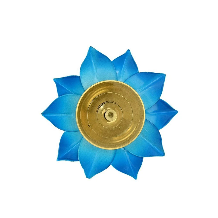 Brass Lotus Flower Home Decoration Diya for Pooja and Home Decoration